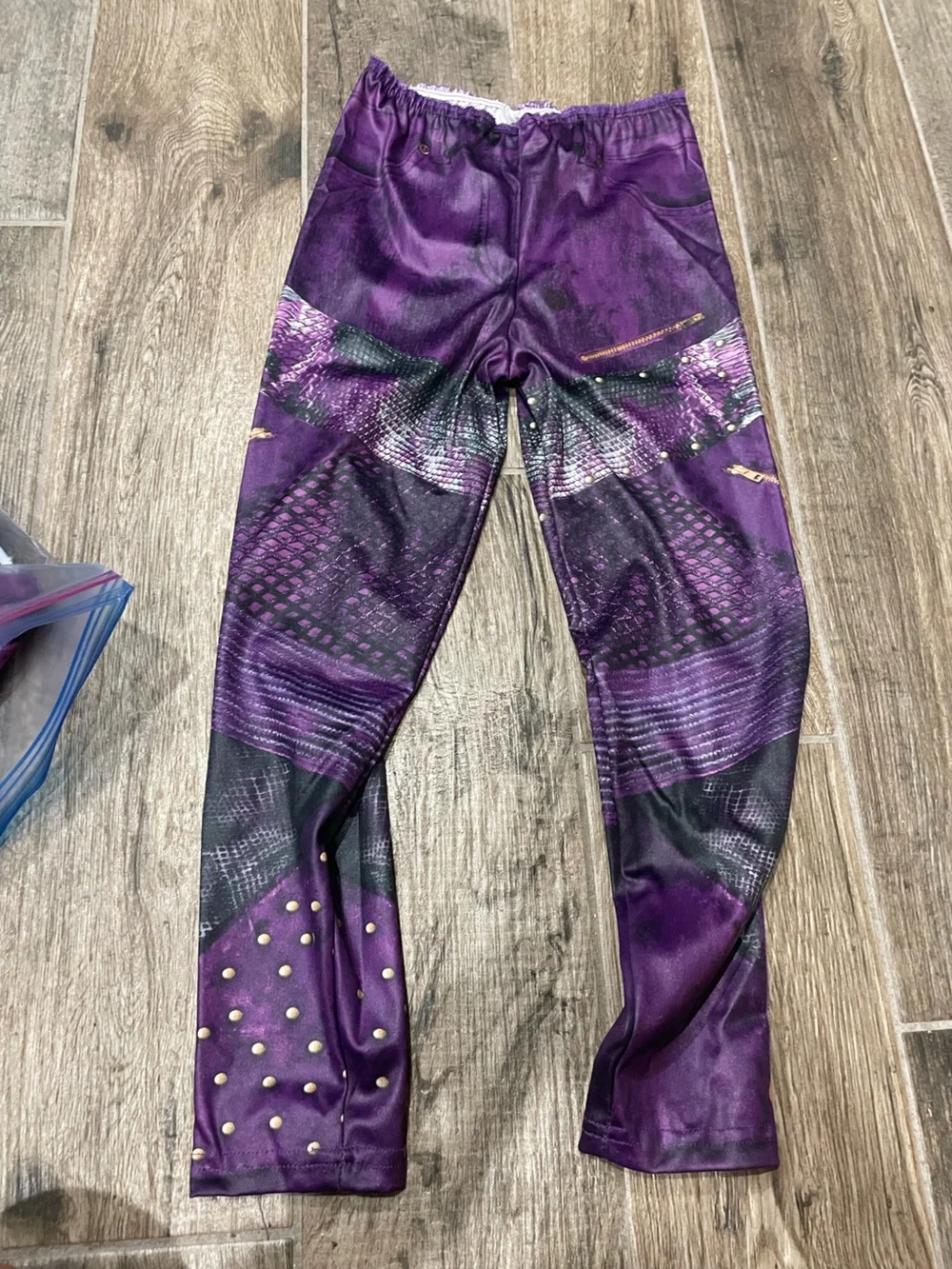 Disney Descendants Mal Purple Kids Halloween Costume Jacket pants shirt